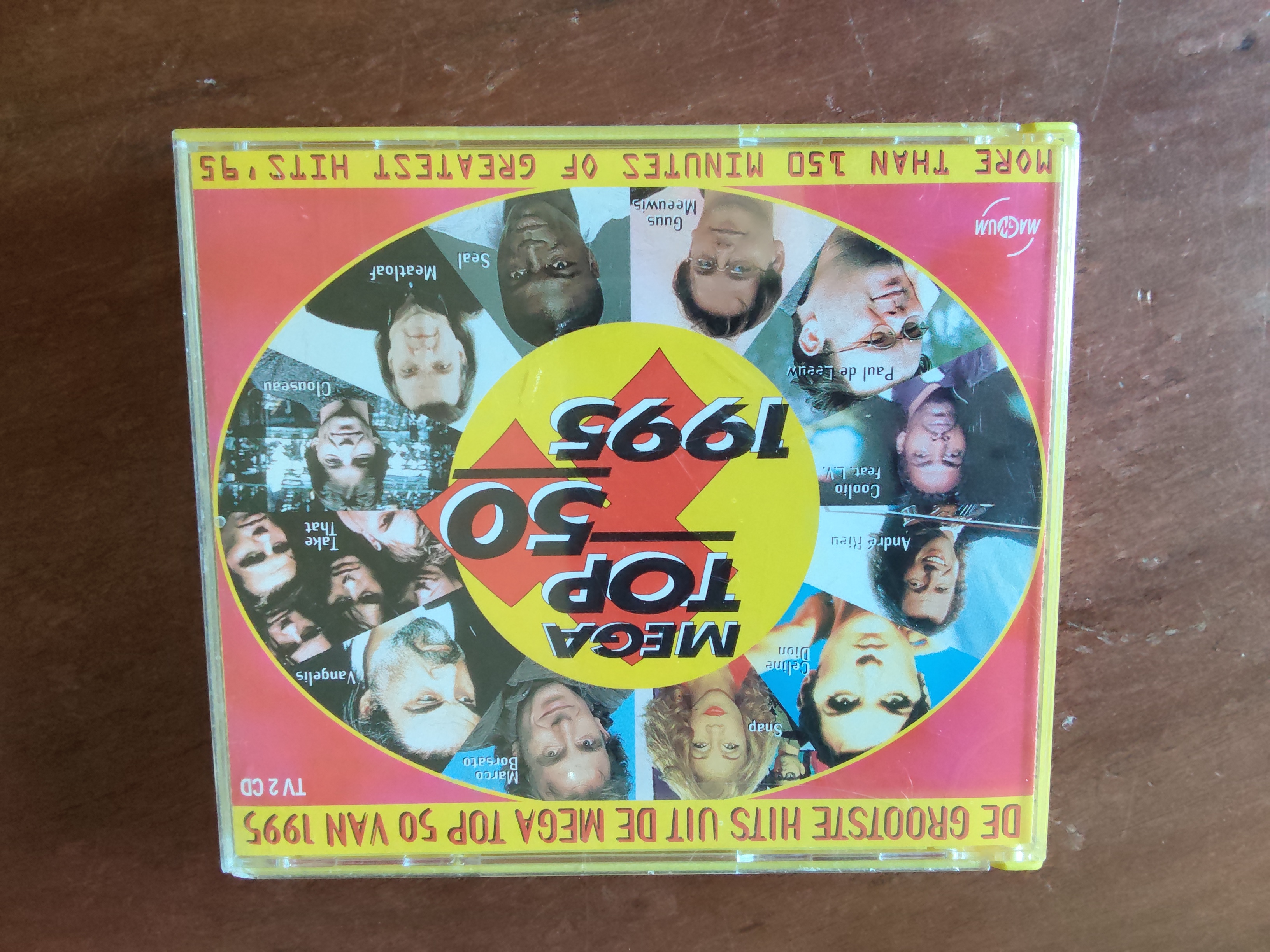 Various artists met Mega top 50 1995 1995 CD nr CD20251043