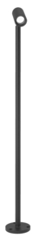 Buitenspot staand LED 2W (24V) zwart h-65cm richtbaar 5jr garantie nr 4650022