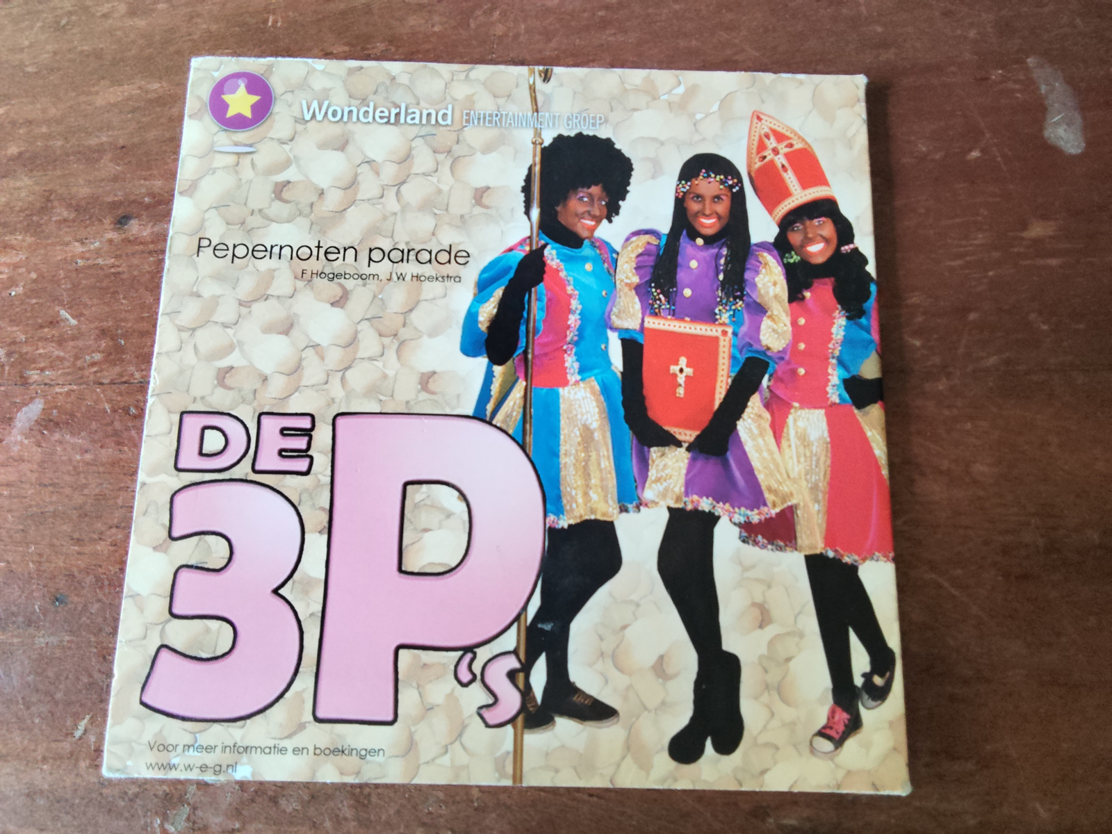 De 3 P's met Pepernoten parade CD single nr CD2025892