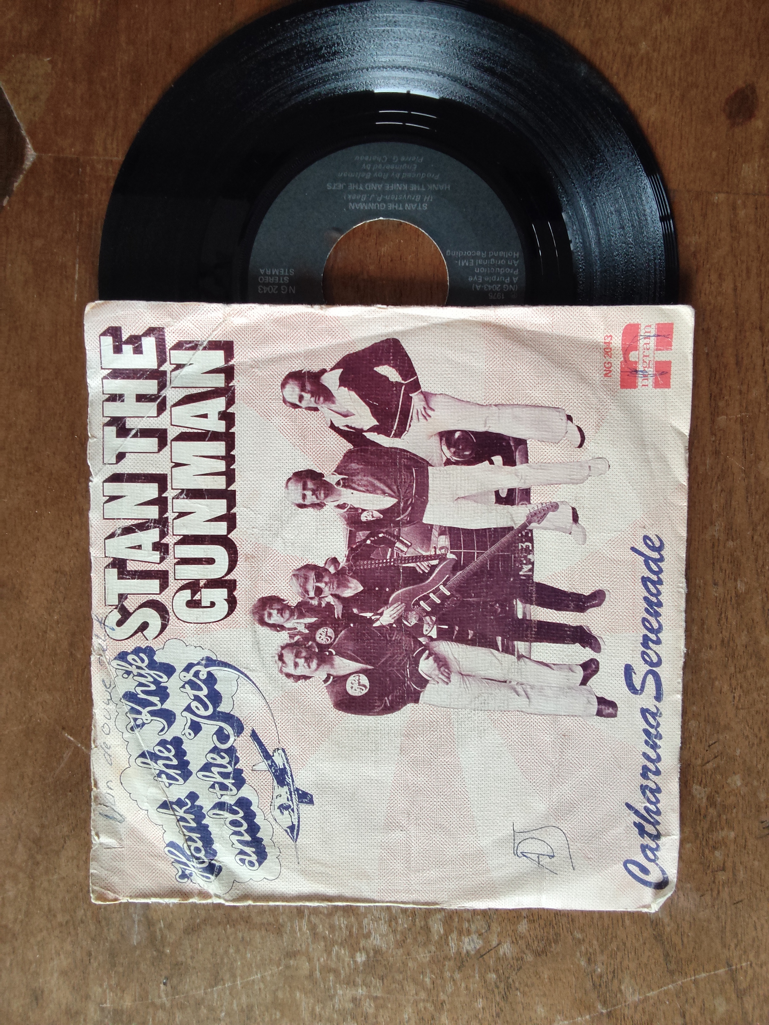 Hank the knife and The Jets met Stan the gunman 1975 Single nr S20256880