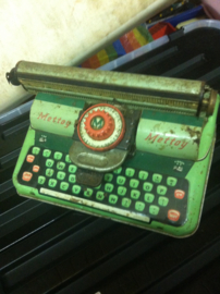 Blikken speelgoed Mettoy supertype 4317 schrijfmachine