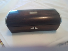 Lepeldoosje rosewood  omstreeks 1860.
