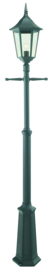 Buitenlamp mast h-193/283 serie Tessaro ALU zwart nr: 3034