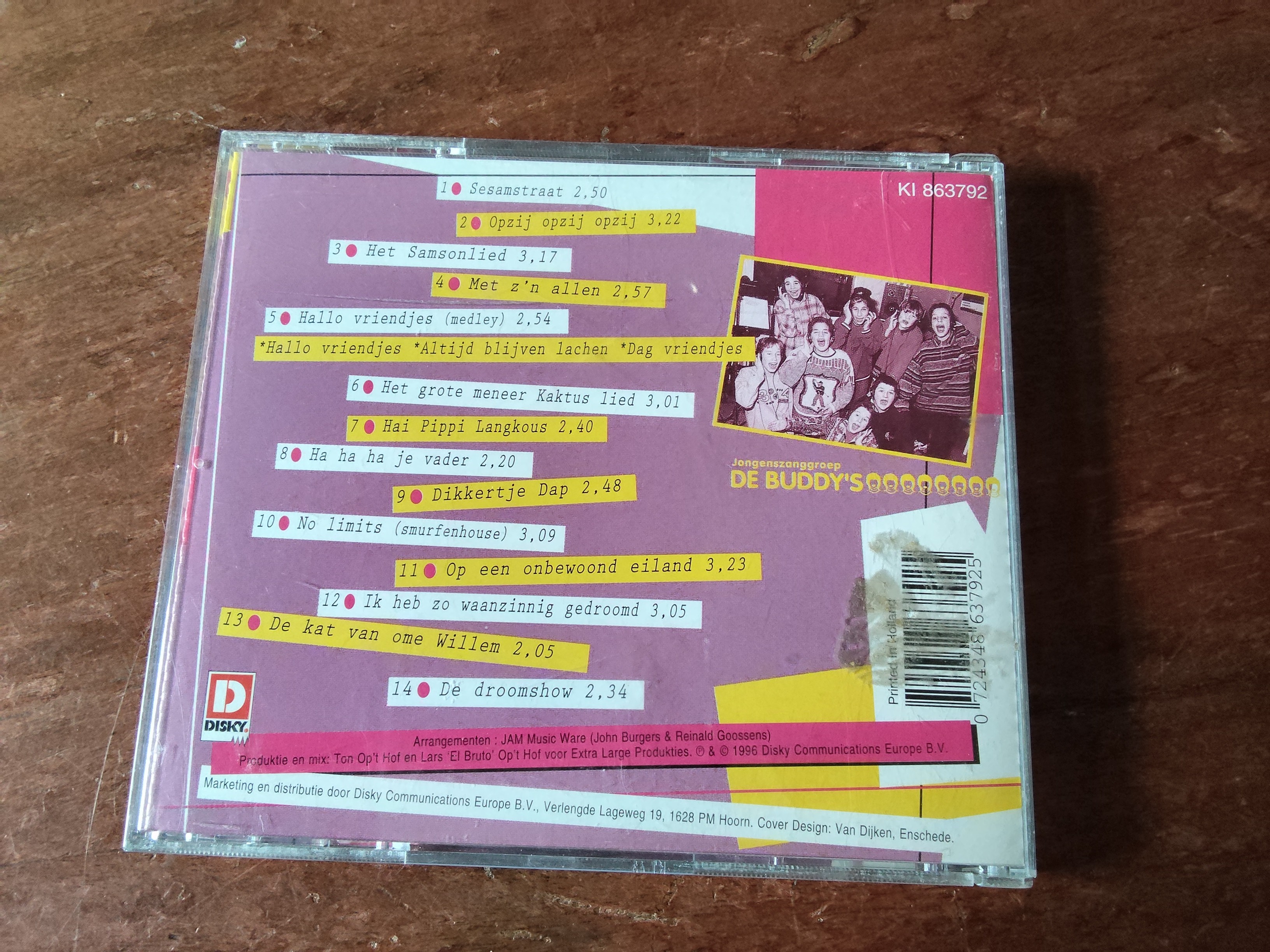 Various artists met House je gek 19?? CD nr CD20251100