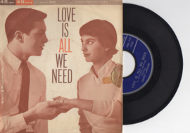 Danny Lanham met Love is all we need 1958 Single nr S2021580