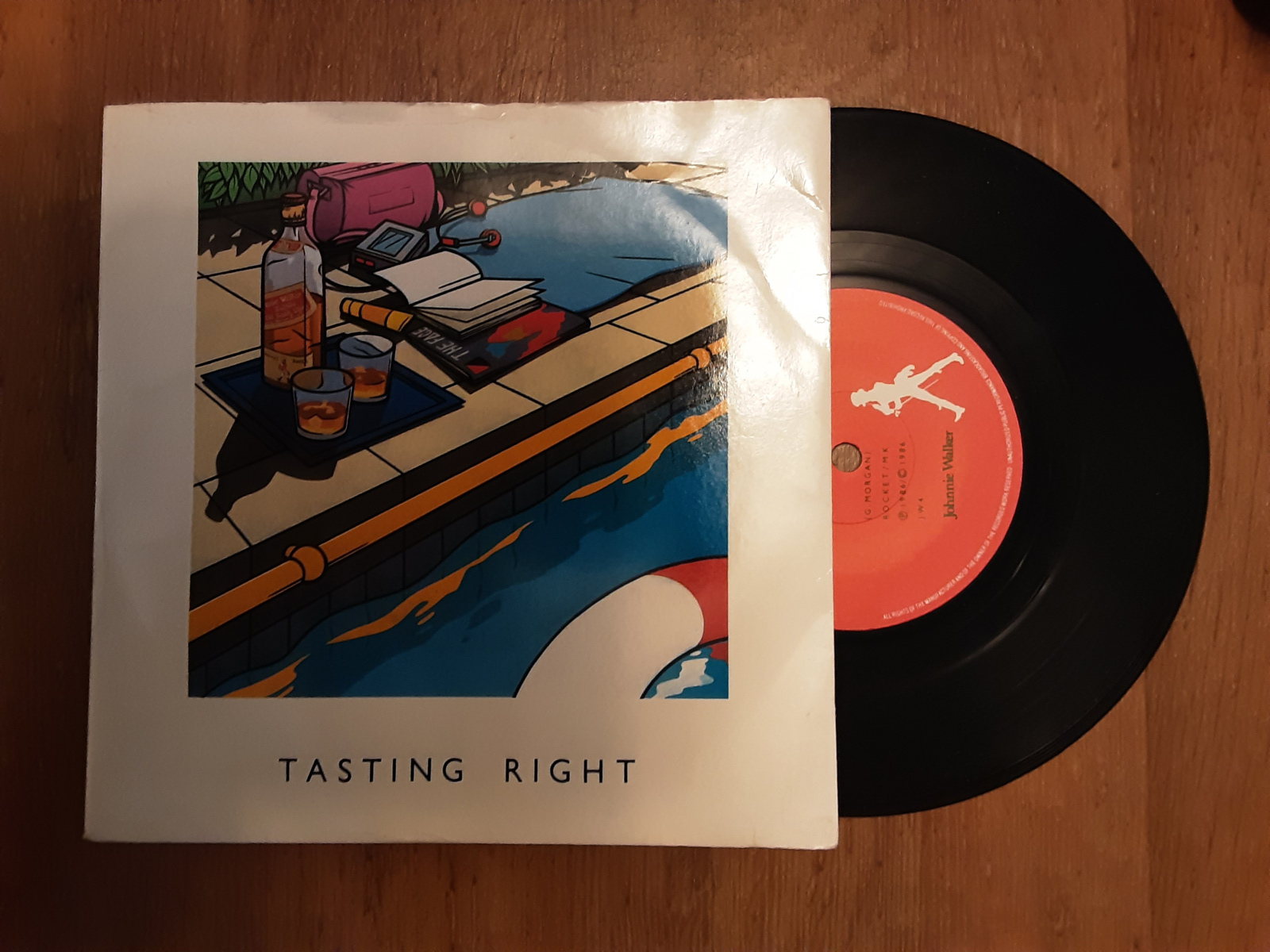 Johnnie Walker met Johnnie Walker-tasting right 1986 Single nr S20246016