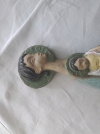 Maria beeld met kindje Jezus  Sanchez Amphora