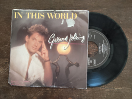 Gerard Joling met In this world 1987 Single nr S20268454