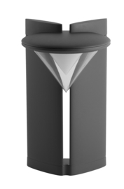 Buitenlamp serie Ibis staand 50cm LED antraciet nr 451050-25