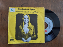 Stephanie de Sykes met Born with a smile on my face 1974 Single nr S20232559