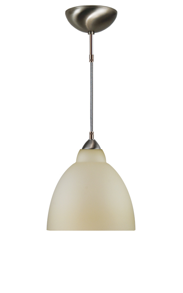 Katoensnoer pendel 150cm met stations kap mat champagne 25cm nr 7Kr1-951.59