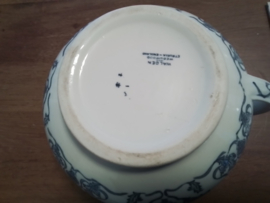 Antieke blauwwitte po WAL DEN Wedgwood Etruria England.