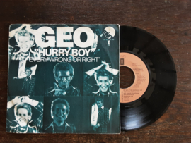 Geo met Hurry boy 1976 Single nr S20245789