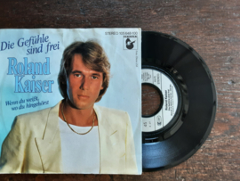 Roland Kaiser met Die gefuhle sind frei 1983 Single nr S20245787