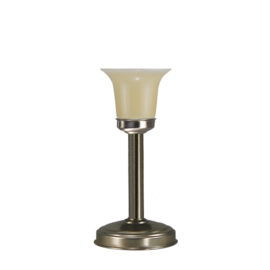 Tafellamp uplight strak bs20 h32cm champagne kelkkapje nr 7Tu-311.50