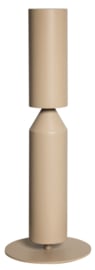 Tafellamp Pencil zandkleur 2x GU10 fitting h50cm aan/uit op armatuur nr 05-HL4222-59