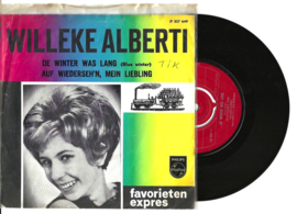 Willeke Alberti met De winter was lang 1964 Single nr S20211066