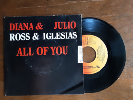 Diana Ross & Julio Iglesias met All of you 1984 Single nr S20245705