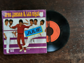 Arne Jansen & Les Cigales met Julie 1983 Single nr S20211310