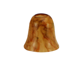 Mondgeblazen glas mini beker donker gemarmerd nr.2 op de foto 209.20