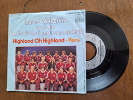 Lena Valaitis und die Fussball-Nationalmanschaft met Highland oh Highland 1982 Single nr S20232391