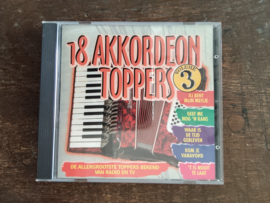 Manfred Jongenelis met 18 akkordeon toppers volume 3 1999 CD nr CD20262386