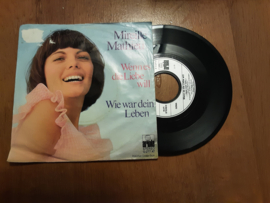 Mireille Mathieu met Wenn es die liebe will 1974 Single nr S20234380