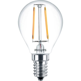 Philips Filament LED E14 kogel 2W/25W 2700K helder 18-574133