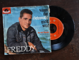 Freddy met Wenn die sehnsucht nicht war 1961 Single nr S20245455