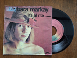 Barbara Markay met It's all rite ... 1980 Single nr S20233251