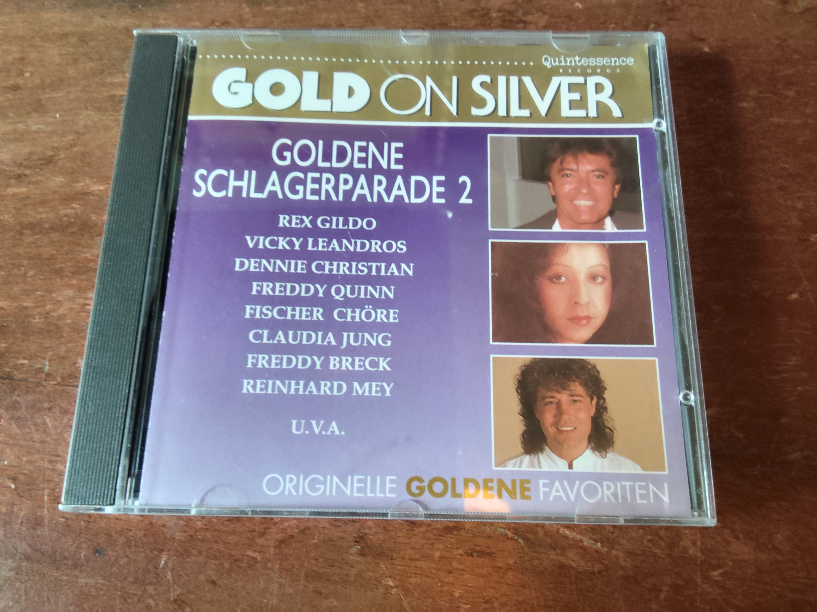 Various artists met Gold on silver golden schlagerparade 2 1990 CD nr CD2025845