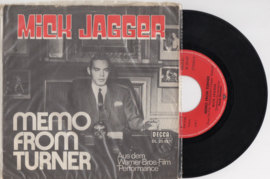 Mick Jagger met Memo from Turner 1970 Single nr S2020247