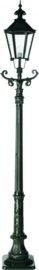 Buitenlamp combinatie mast h286cm serie Nuova nrs 1509+1515+1562