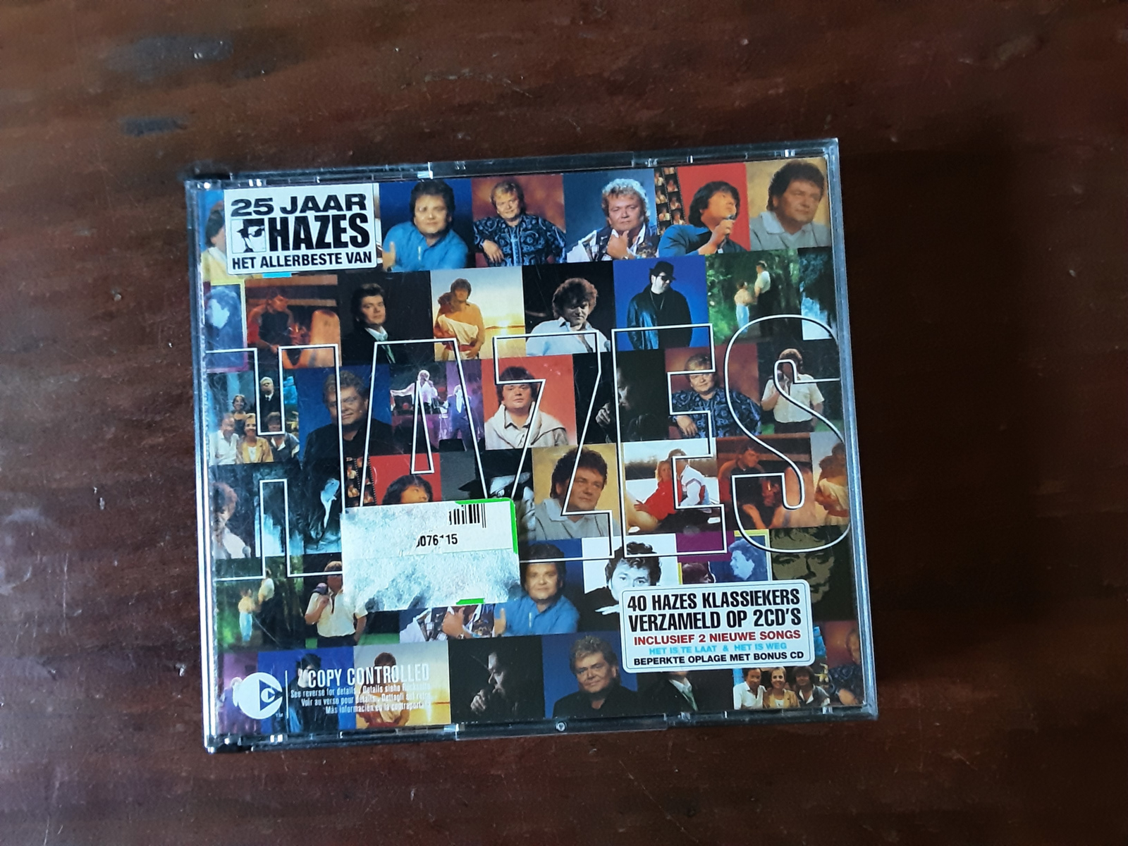 Andres Hazes met 25 jaar Hazes het allerbeste van 2003 CD nr CD2024464