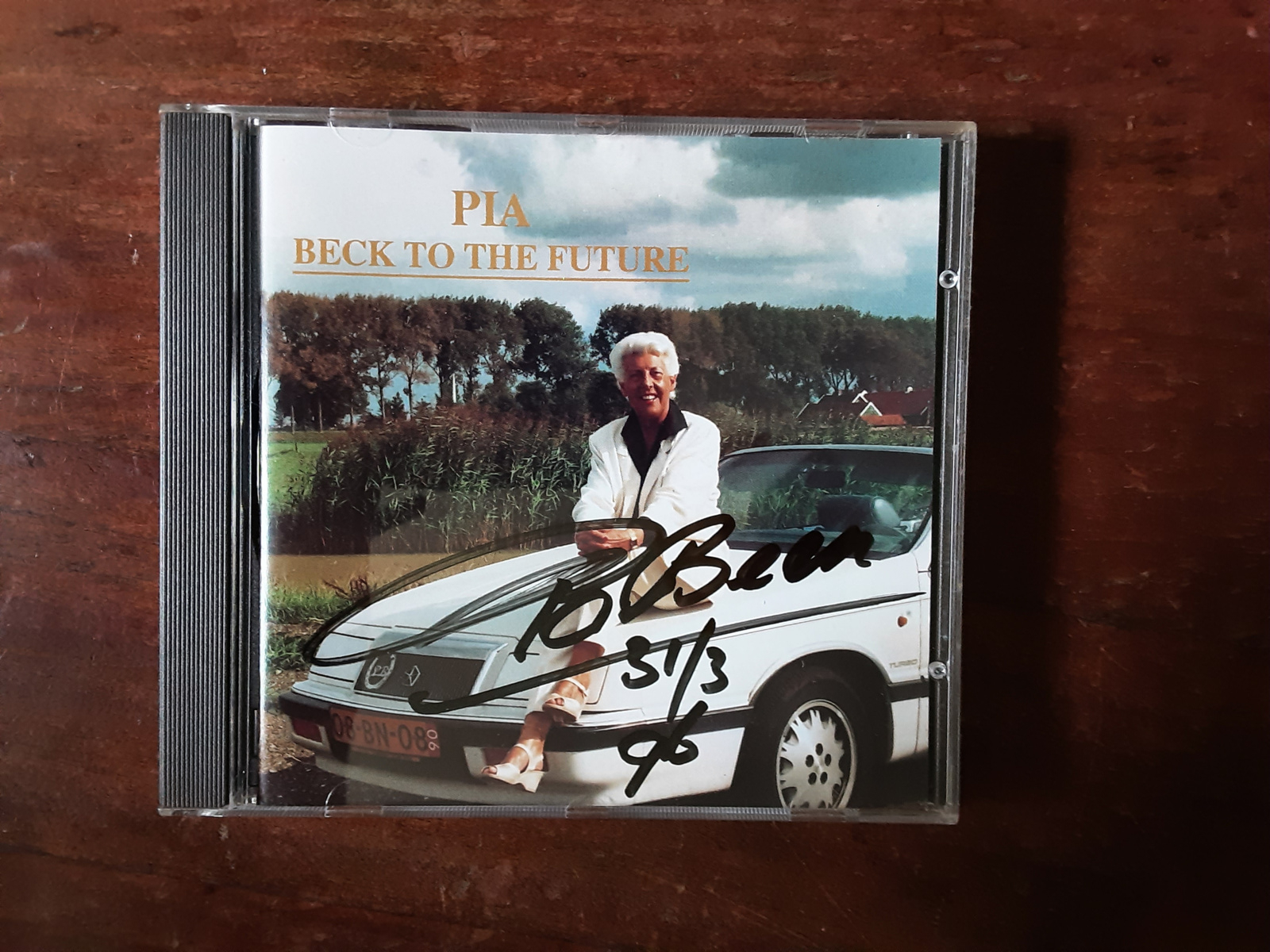 Pia Beck met Beck to the future 1990 CD nr CD2024371