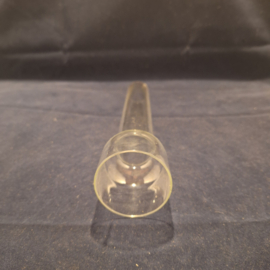 Olielamp Glasbuis helder model Kneepglas 26x5,3cm nr A6368