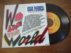 USA for Africa met We are the world 1985 Single nr S20221476