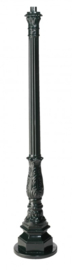 Buitenlamp mast h-162cm antiek groen serie Nuova nr 1508