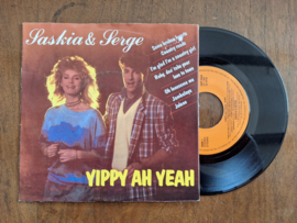 Saskia & Serge met Yippy Ah Yeah 1986 Single nr S20233528