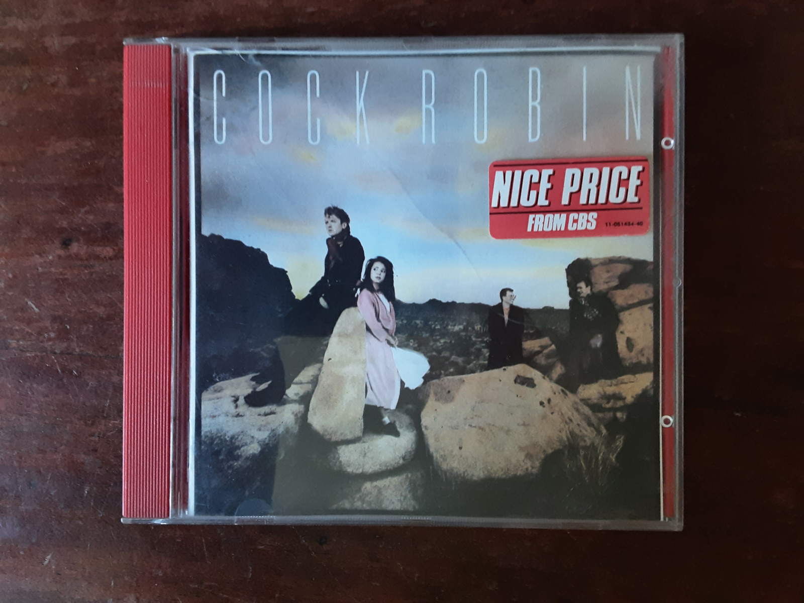 Cock Robin met Cock Robin 1988 CD nr CD2024341
