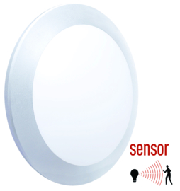 Buitenlamp wand sensor bewegingsmelder Poly wit GX53 nr 38579