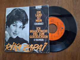 Rika Zarai met Ein land ist mein 1961 Single nr S20232340