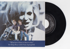 Pet Shop Boys and Dusty Springfield met What have I done to deserve this? 1987 Single nr S2021995