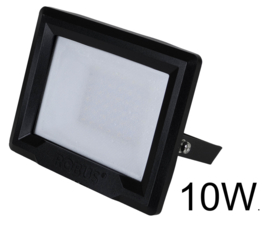 Buitenspot grond wand zwart LED 10W richtbaar 2jr garantie nr 361145