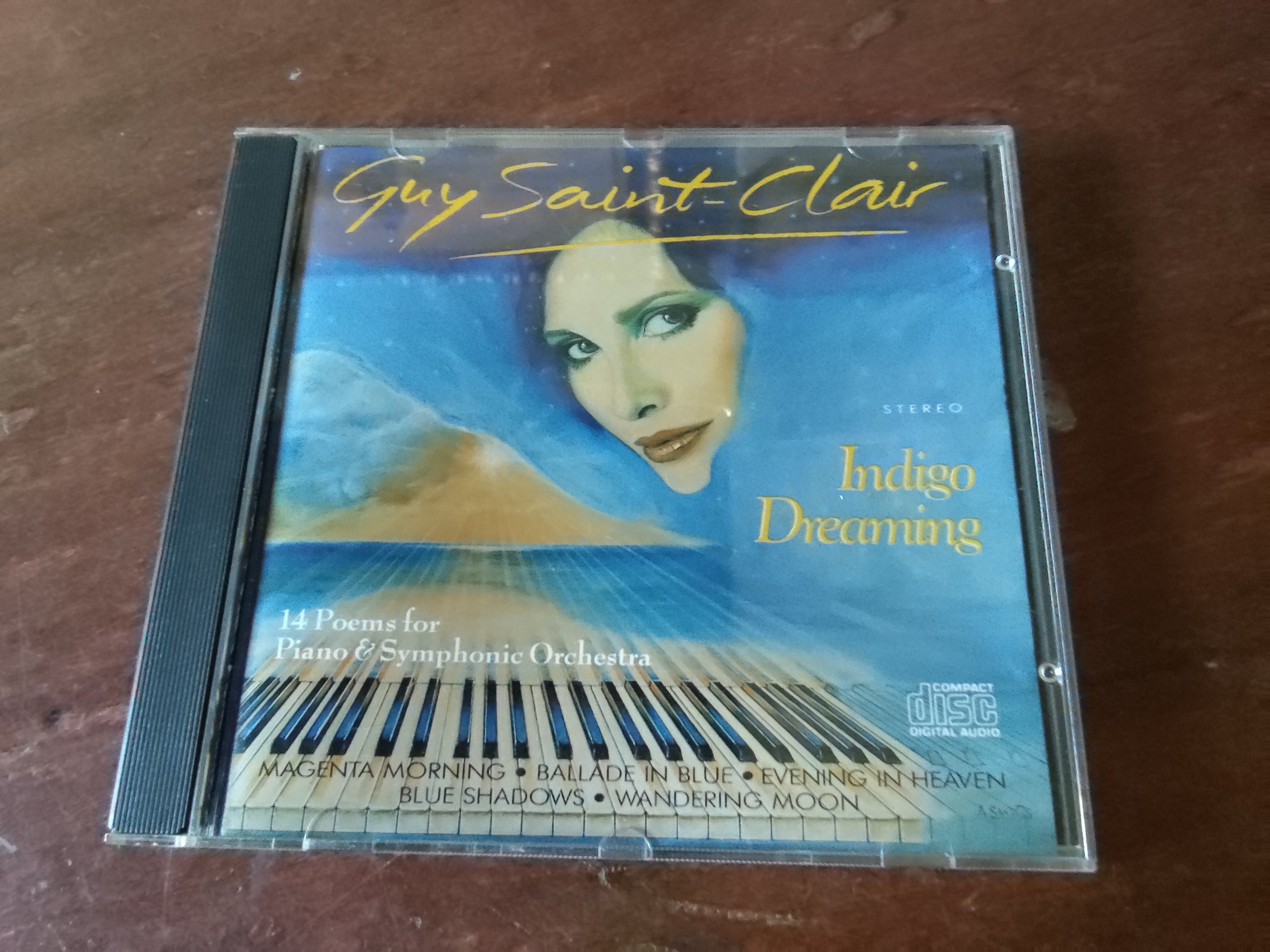 Guy Saint-Clair met Indigo dreaming 1989 CD nr CD20251069
