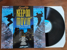 Verzamel elpee streetlife met Keep on moving 1989 LP nr L202413