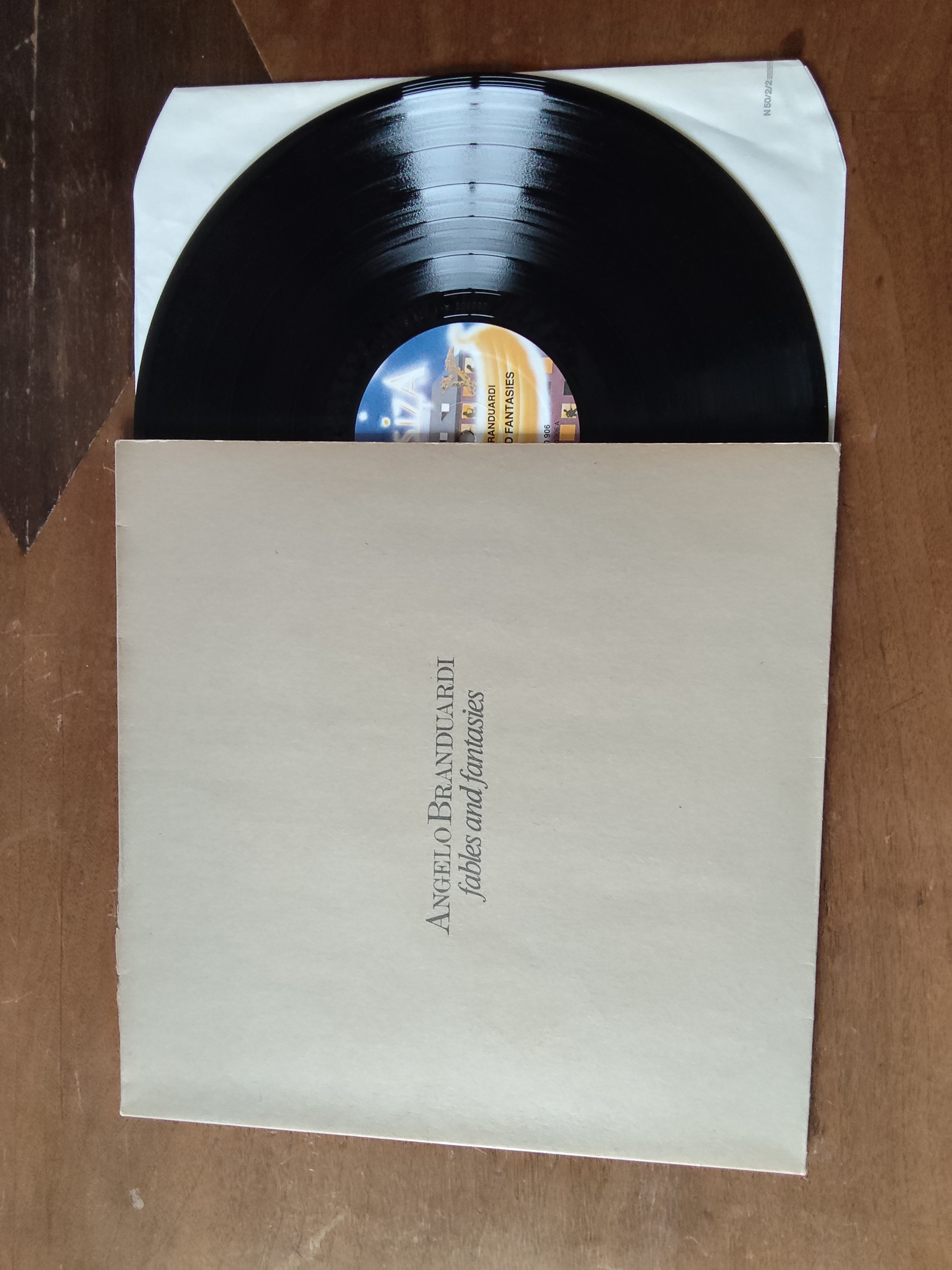 Angelo Branduardi met Angels and fantasies 1979 LP nr L20251224