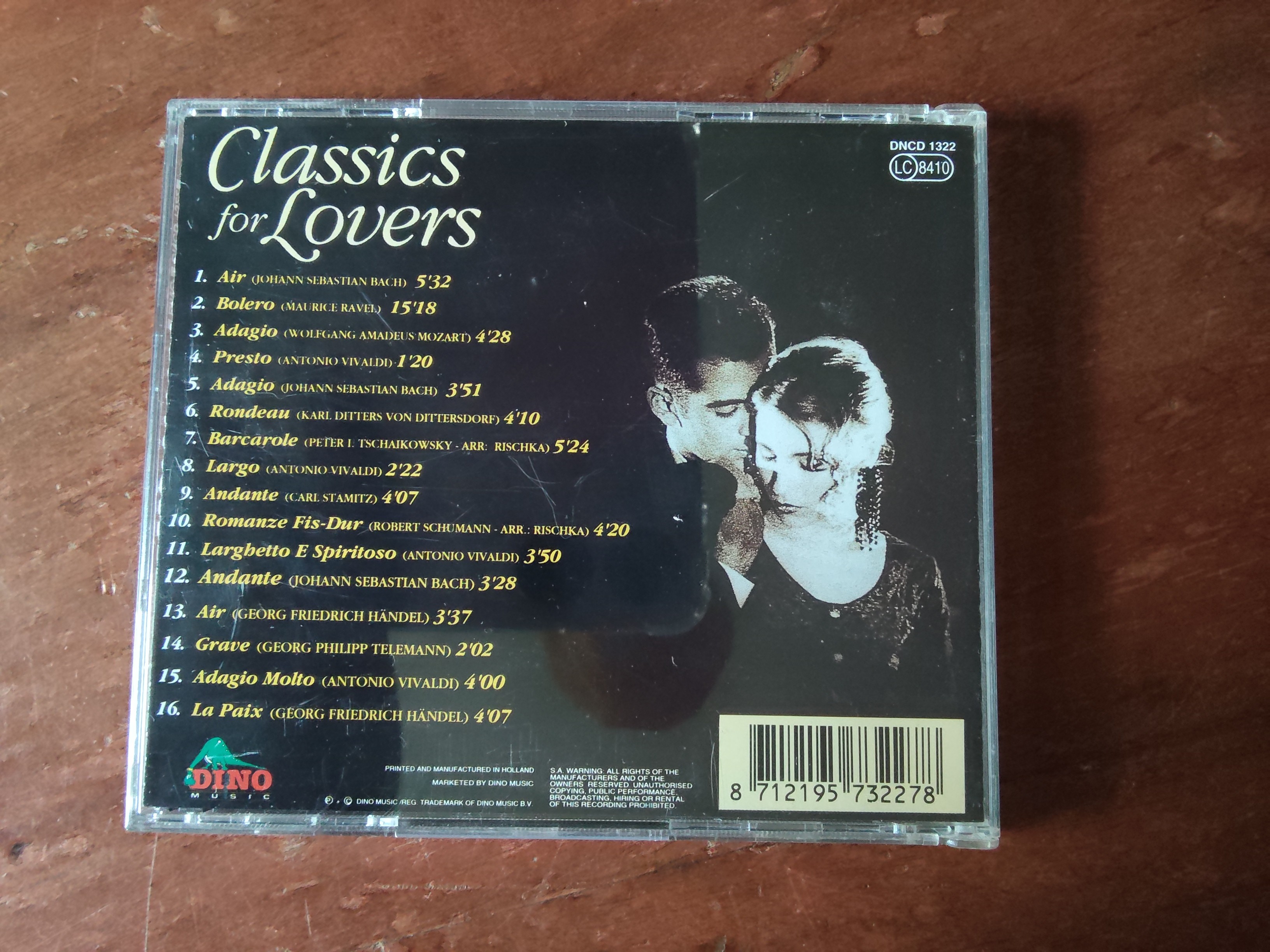 Various artists met Classics for lover 1992 CD nr CD20251085