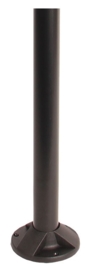 Masten voor buitenlamp serie Variona zwart h-53cm ribbel nr 1220