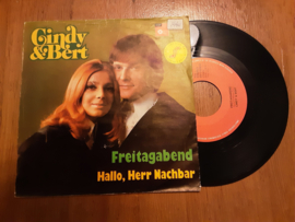 Cindy & Bert met Freitagabend 1973 Single nr S20234366